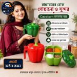 ২ পিস-ক্যাপসিকাম মসলা বক্স - Image 3